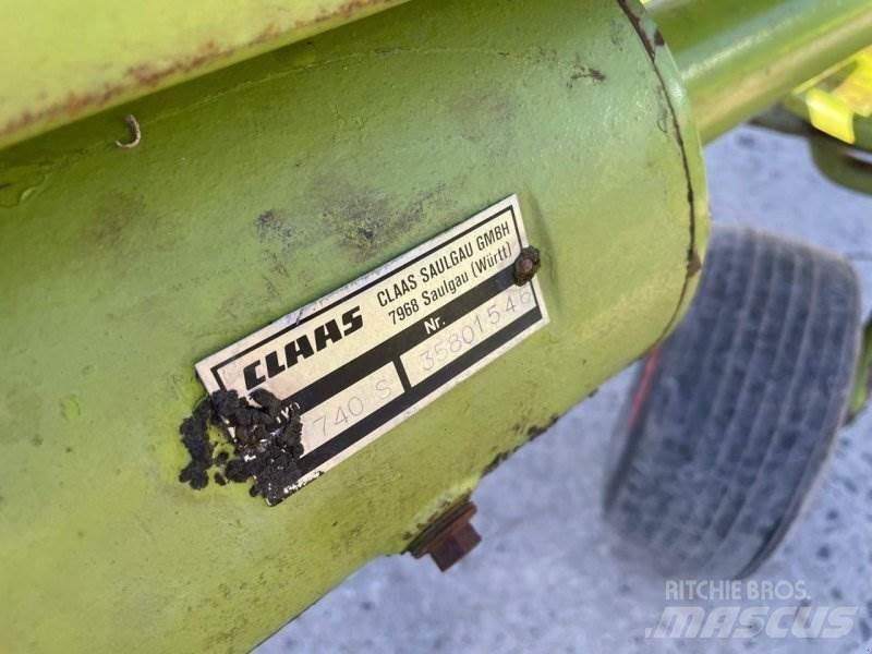 CLAAS 740 S Kombine tirmiklar
