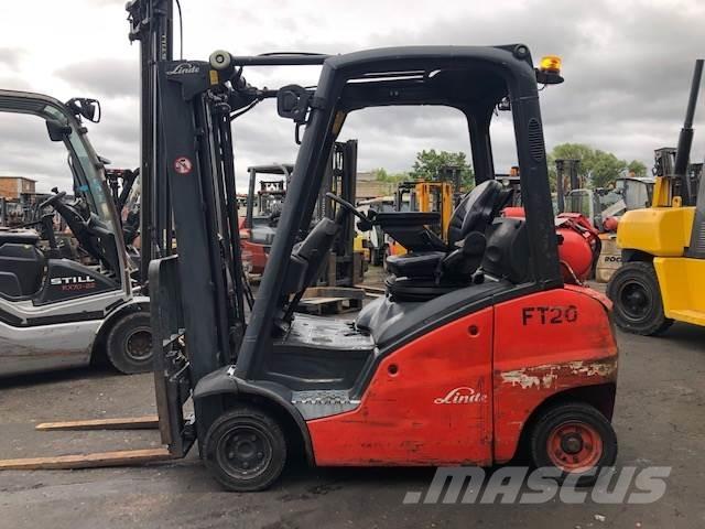 Linde H16T-01 LPG'li forkliftler