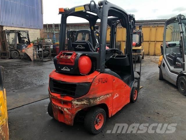 Linde H16T-01 LPG'li forkliftler