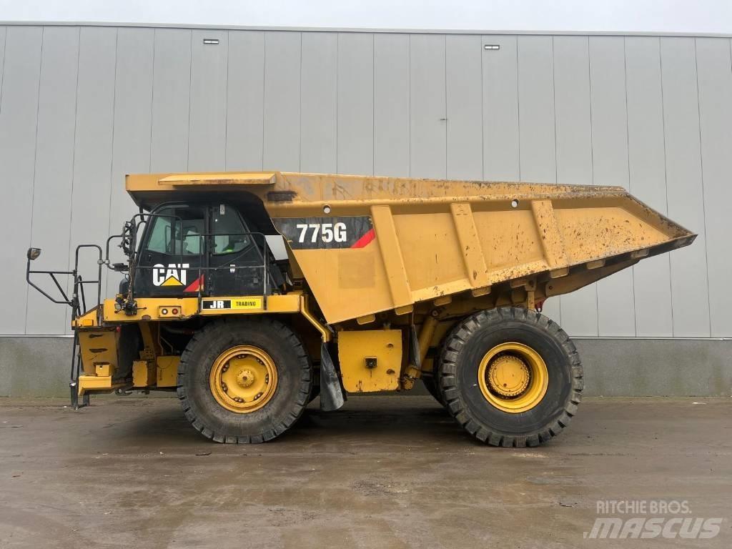 CAT 775 G Yol disi kaya kamyonu