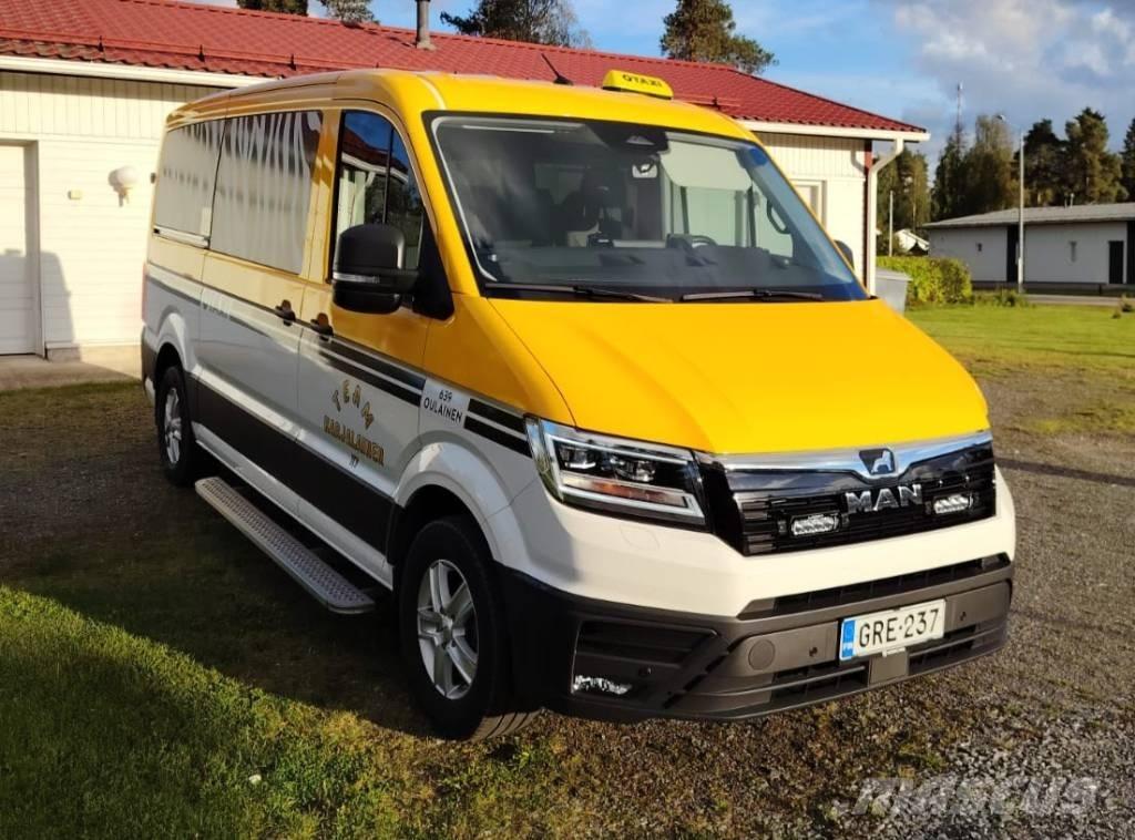 MAN TGE 3.180 Kapali kasa kamyonetler