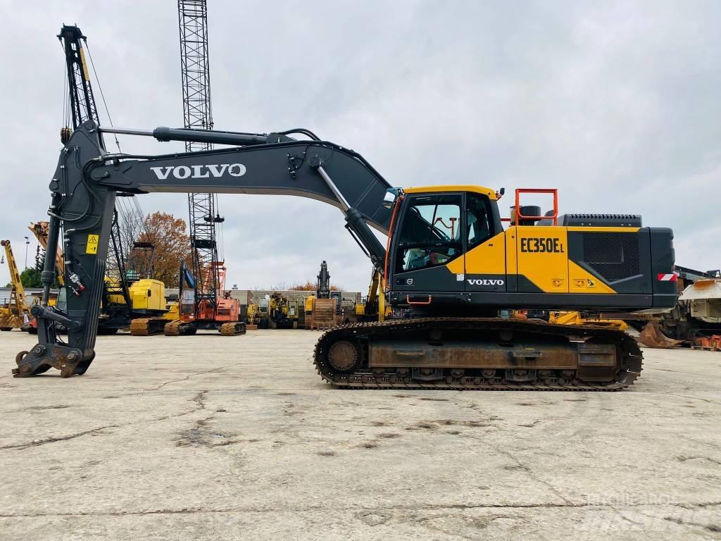 Volvo ec350el Paletli ekskavatörler