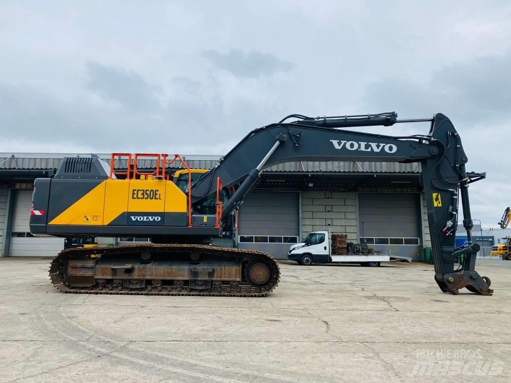 Volvo ec350el Paletli ekskavatörler