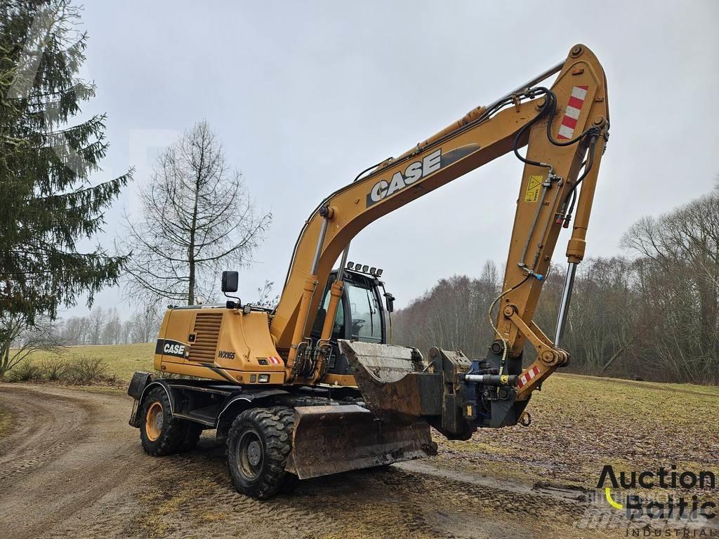 CASE WX 165 Lastik tekerli ekskavatörler