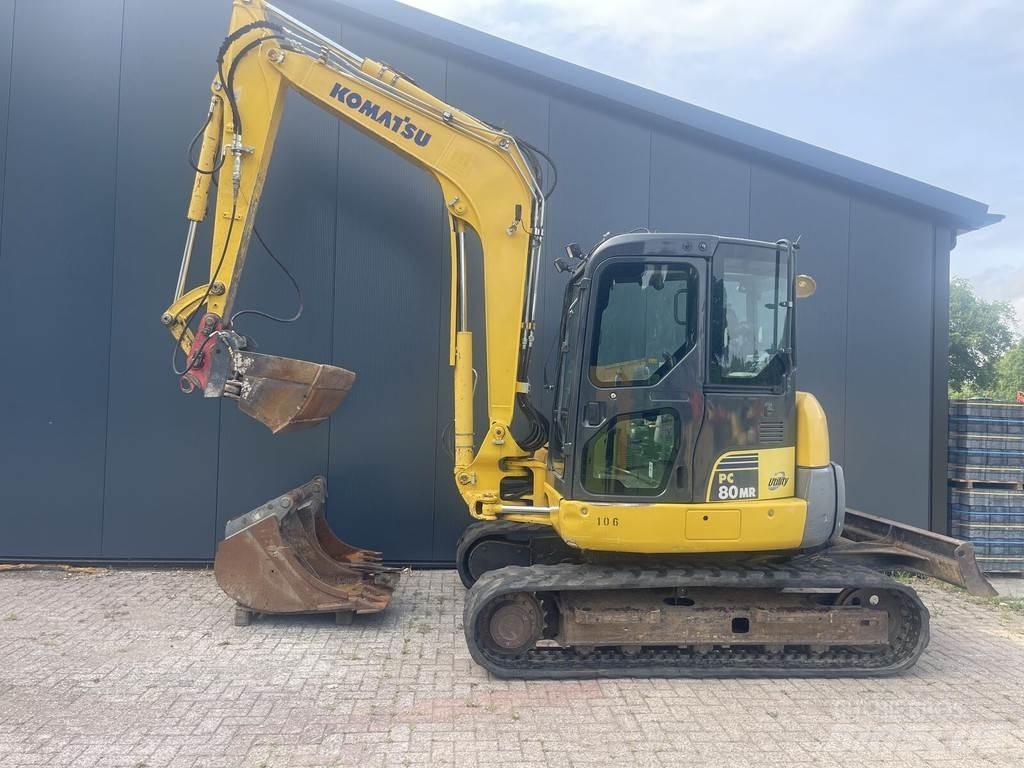 Komatsu Pc 80 Mini ekskavatörler, 7 tona dek