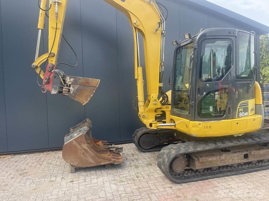 Komatsu Pc 80 Mini ekskavatörler, 7 tona dek