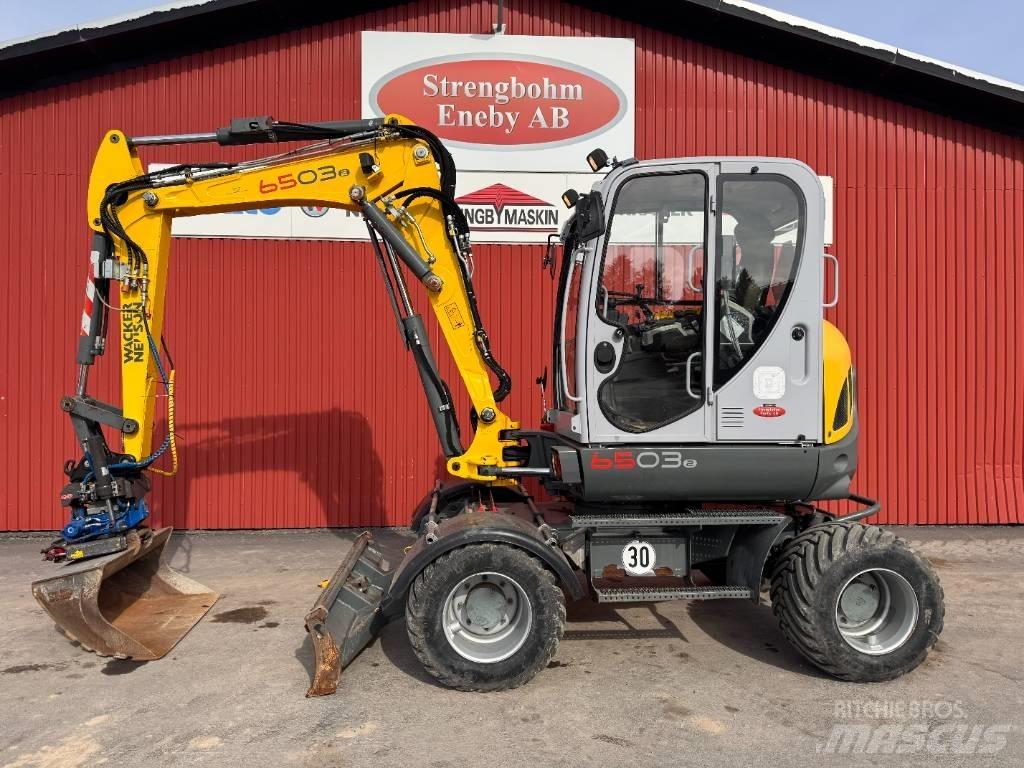 Wacker Neuson 6503 Lastik tekerli ekskavatörler