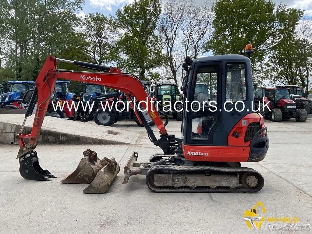 Kubota KX 101-3 A Mini ekskavatörler, 7 tona dek