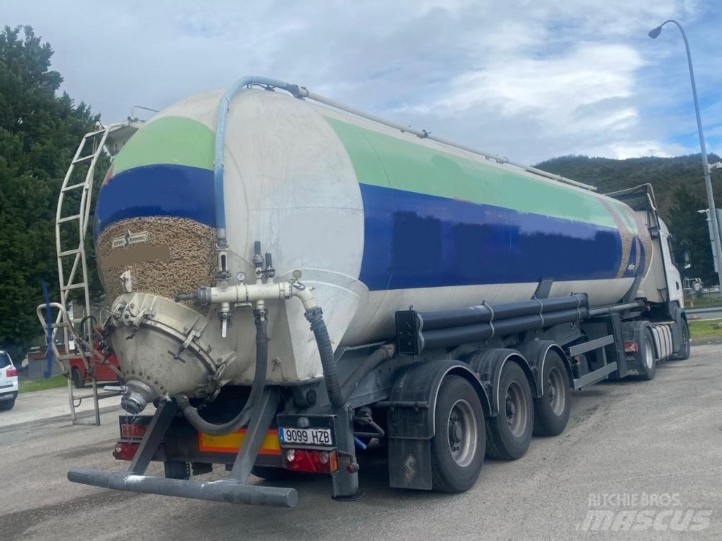 Spitzer SK2460CAL Tanker yari çekiciler