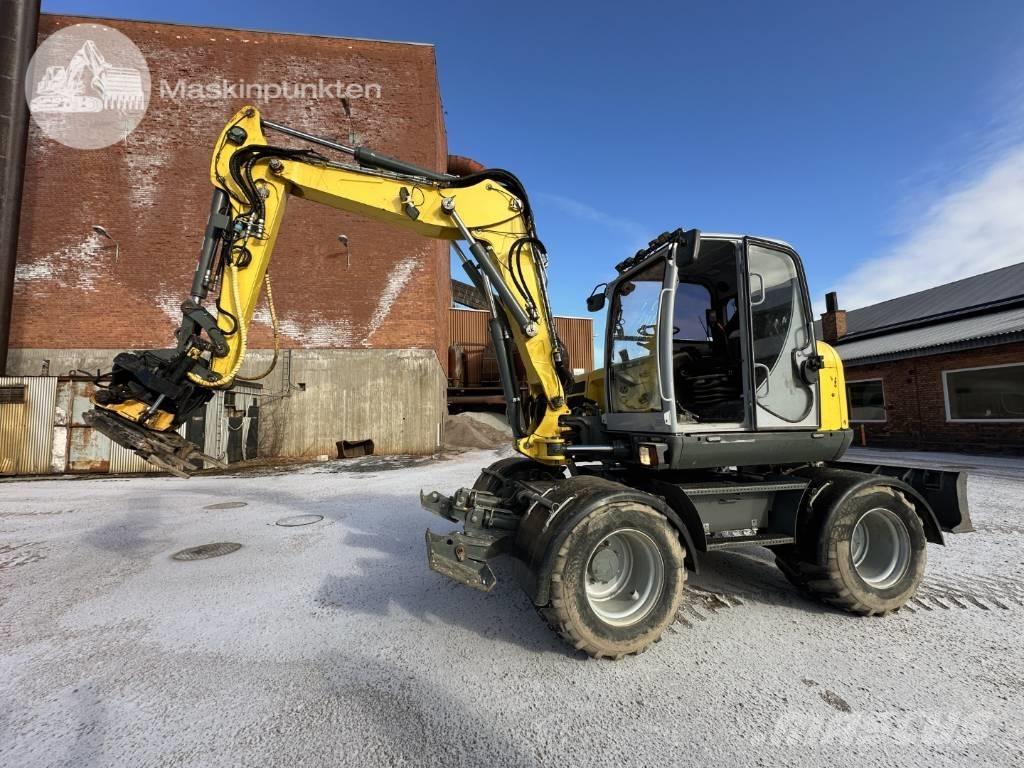 Wacker Neuson EW 100 Lastik tekerli ekskavatörler