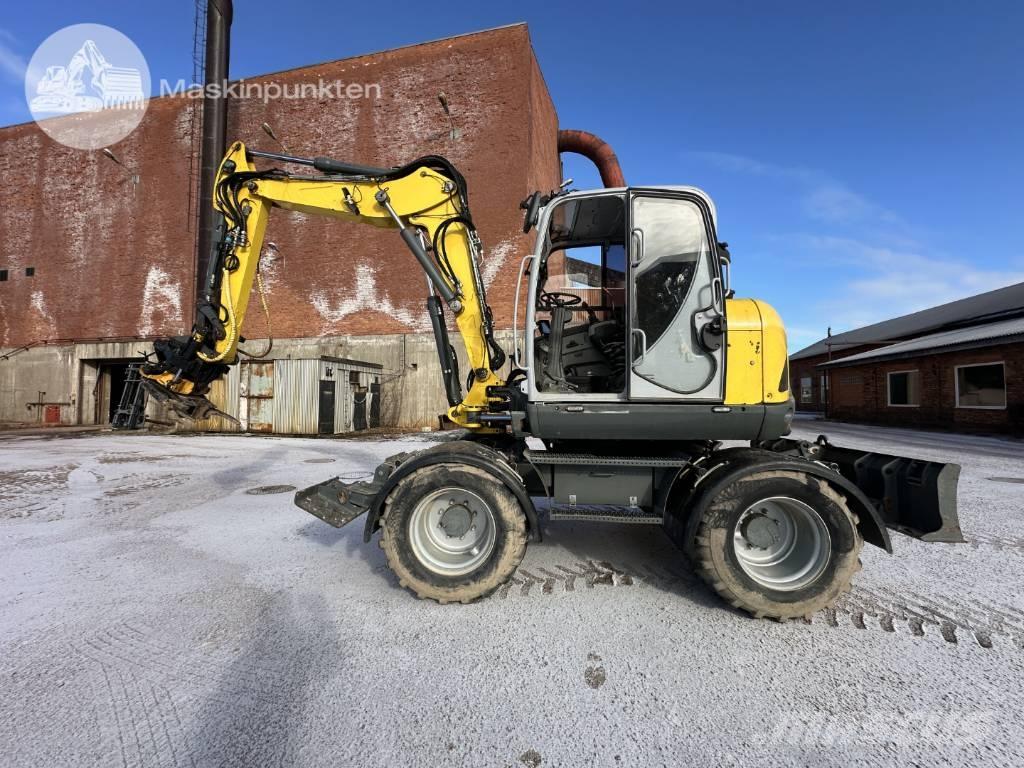 Wacker Neuson EW 100 Lastik tekerli ekskavatörler