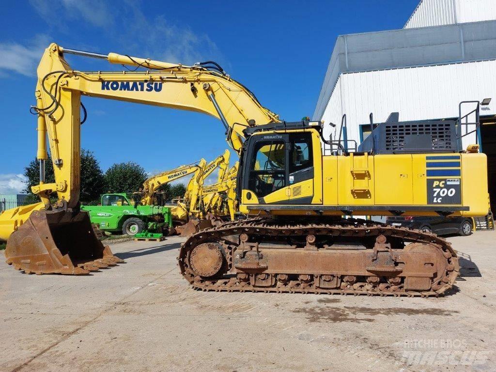 Komatsu PC700LC-11 Paletli ekskavatörler