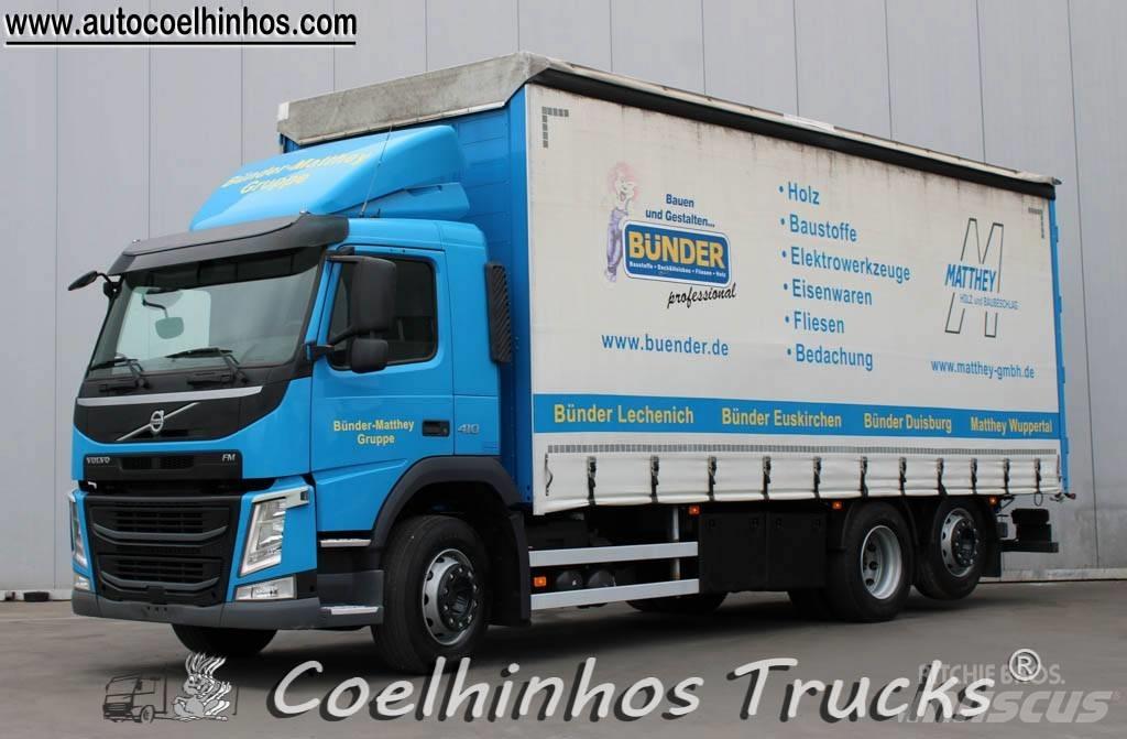 Volvo FM 410 Kayar tenteli kamyonlar