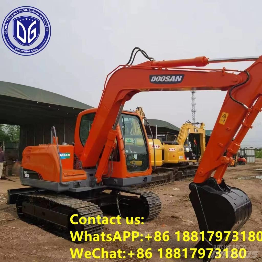 Doosan DX 80 Paletli ekskavatörler