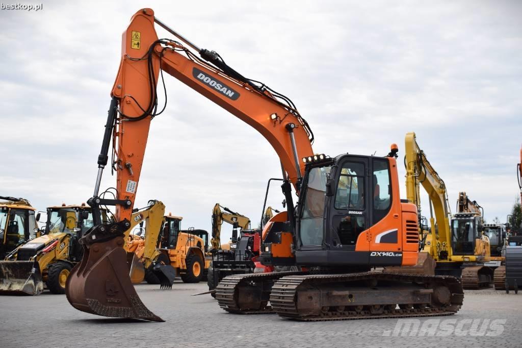 Doosan DX 140 LCR-5 Paletli ekskavatörler