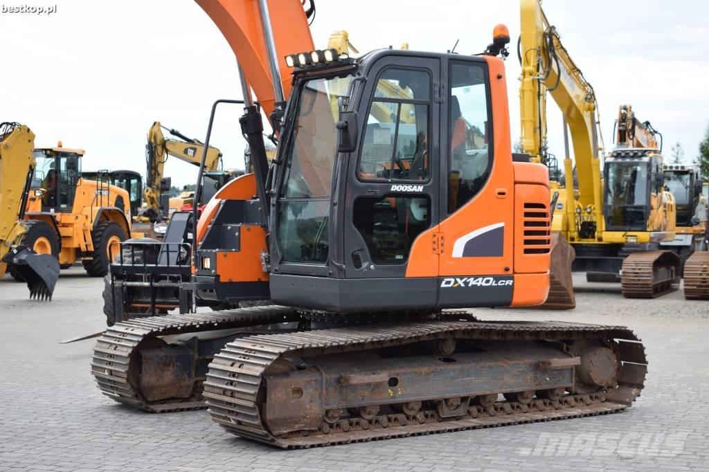 Doosan DX 140 LCR-5 Paletli ekskavatörler