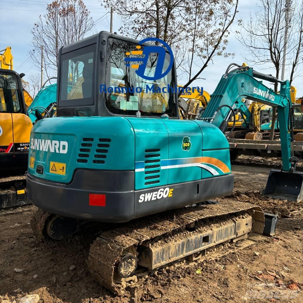 Sunward SWE60 Mini ekskavatörler, 7 tona dek