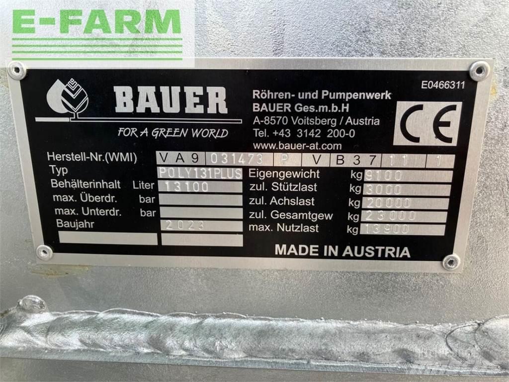 Bauer poly 131 Tanker yari çekiciler