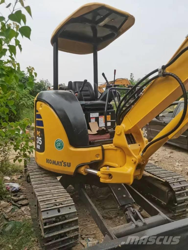 Komatsu PC 35 MR Mini ekskavatörler, 7 tona dek
