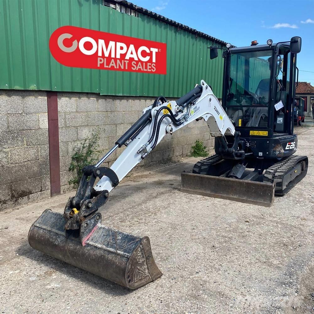 Bobcat E 26 Mini ekskavatörler, 7 tona dek