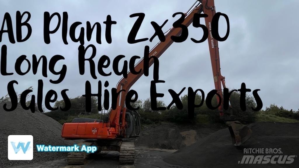 Hitachi ZX 350 LL Paletli ekskavatörler