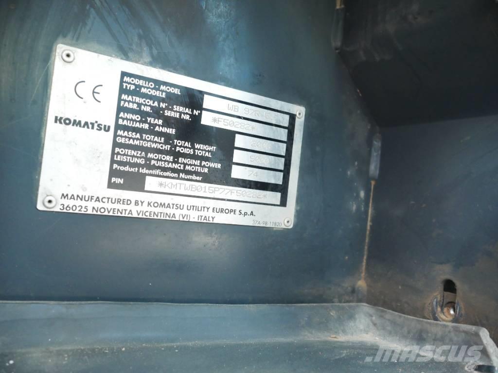 Komatsu WB 97 R-5 Kazıcı yükleyiciler - beko loder