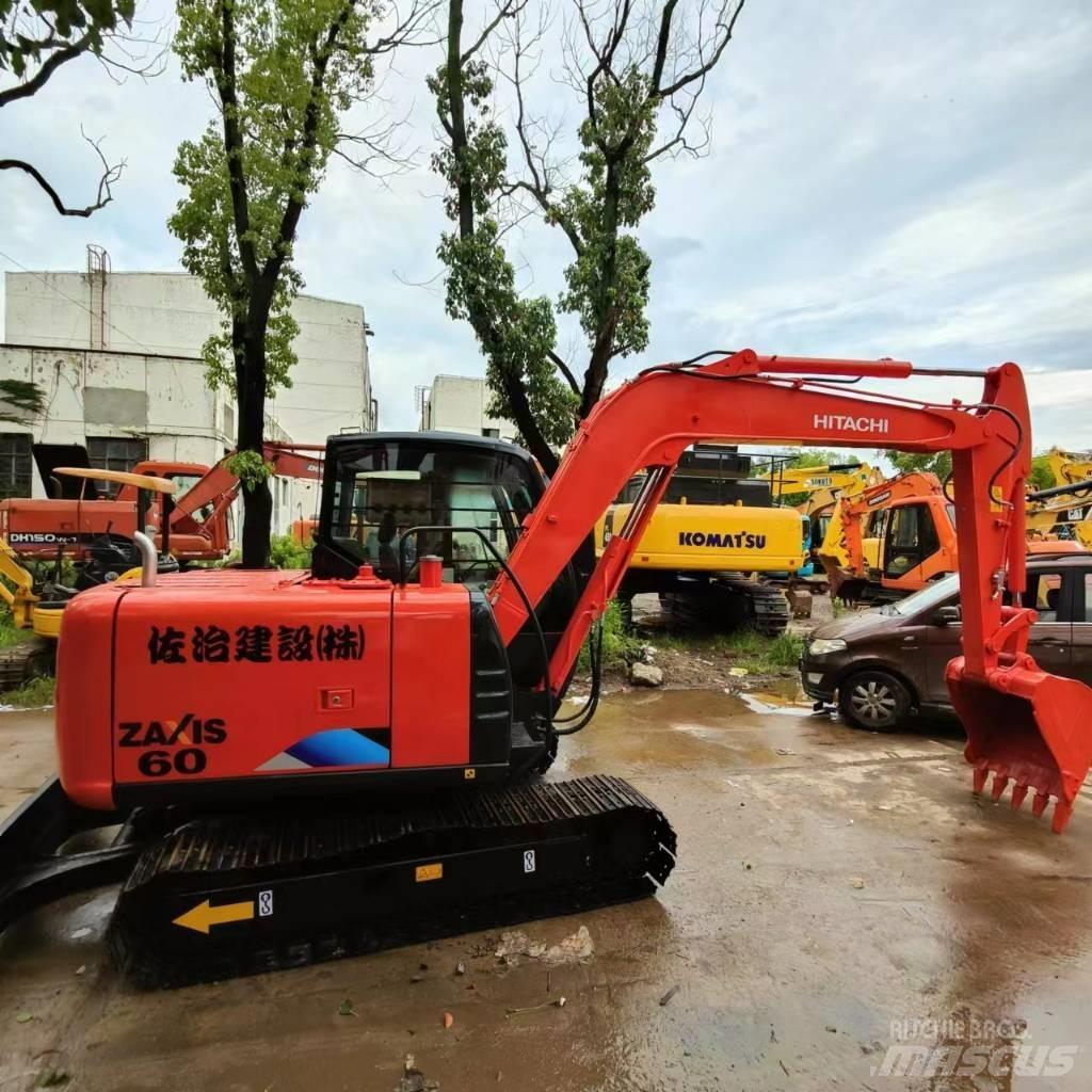 Hitachi ZX 60 Mini ekskavatörler, 7 tona dek