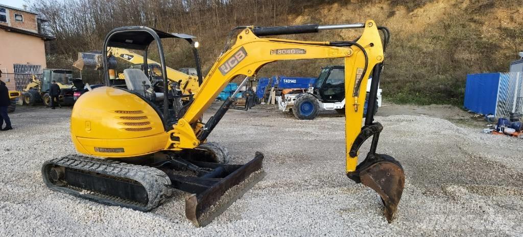 JCB 8040 ZTS Mini ekskavatörler, 7 tona dek