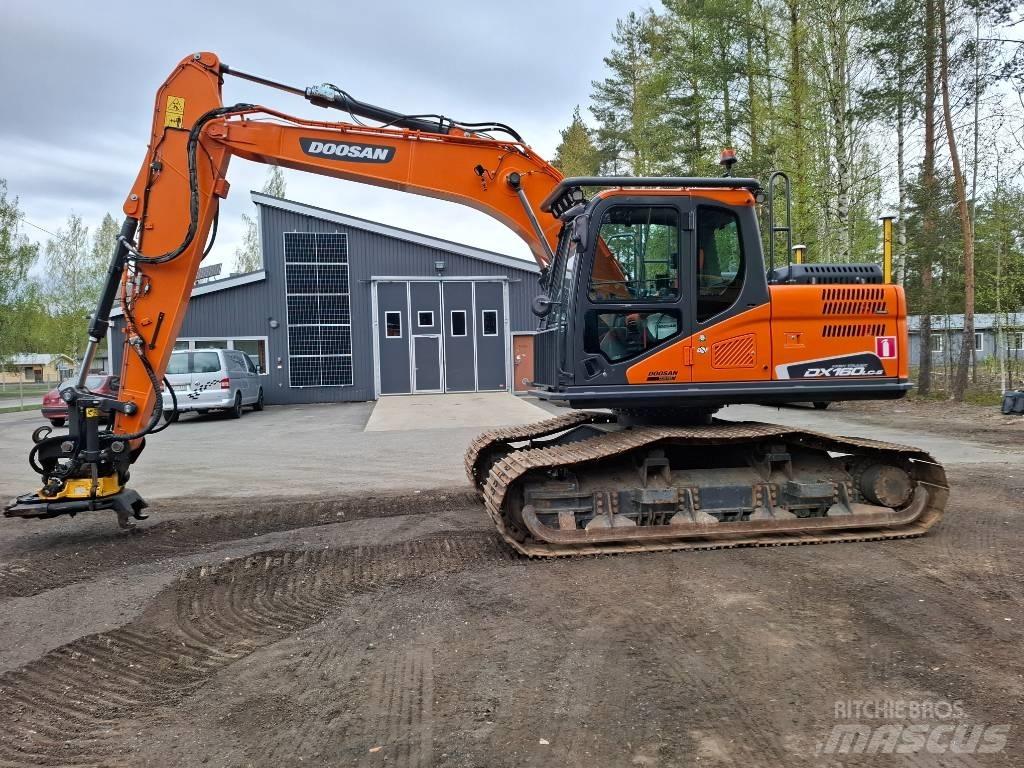 Doosan DX160LC-5 Paletli ekskavatörler