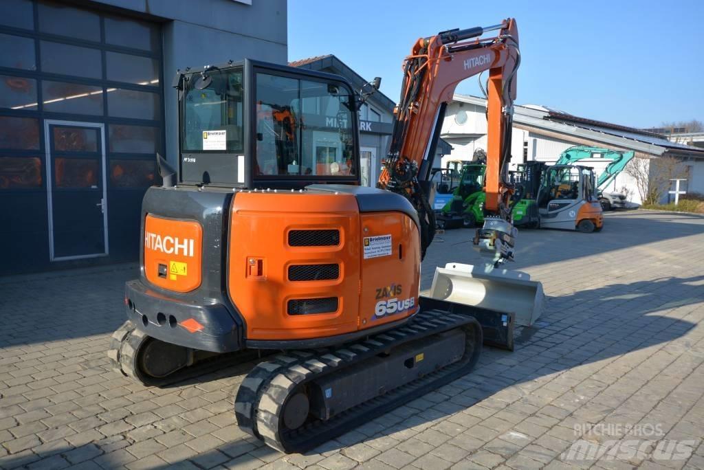 Hitachi ZX 65 USB-6 Mini ekskavatörler, 7 tona dek