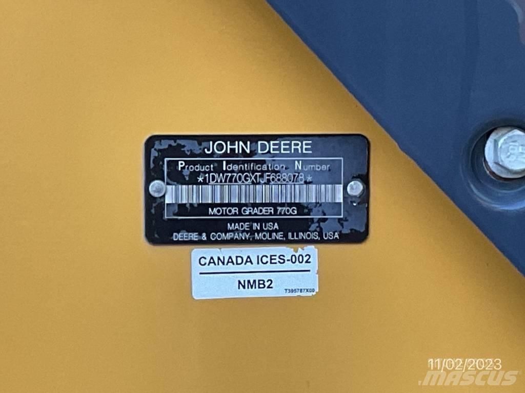John Deere 770 G Greyderler