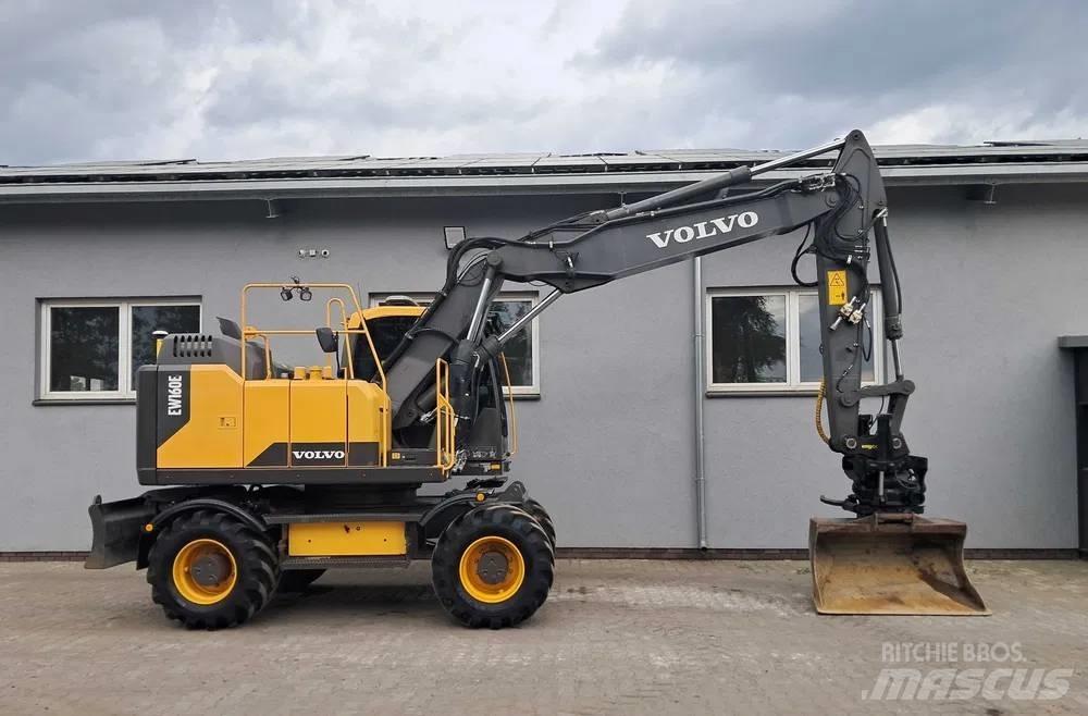 Volvo EW 160 E Lastik tekerli ekskavatörler
