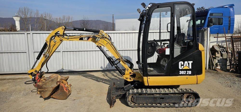 CAT 302.2 D Mini ekskavatörler, 7 tona dek