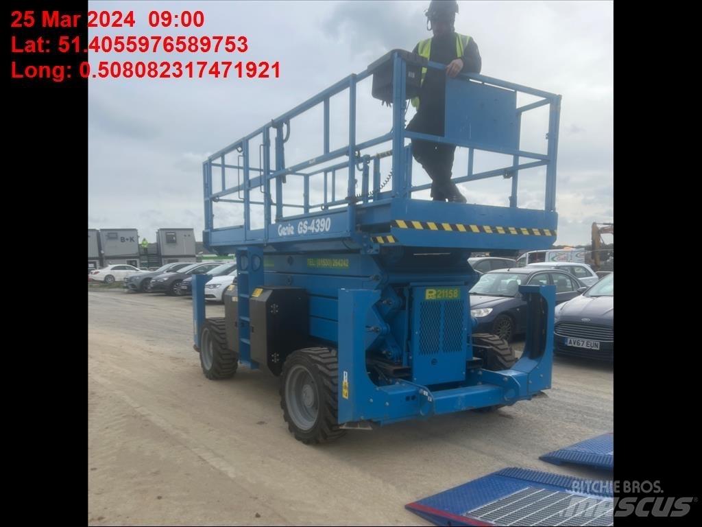 Genie GS 4390 Makasli platformlar