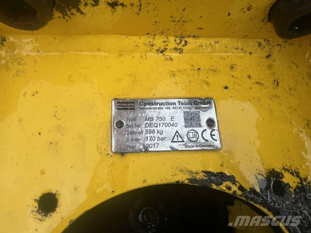 Atlas Copco MB 750 Hidrolik kırıcılar