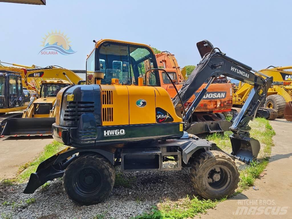 Hyundai Robex 60 W Lastik tekerli ekskavatörler