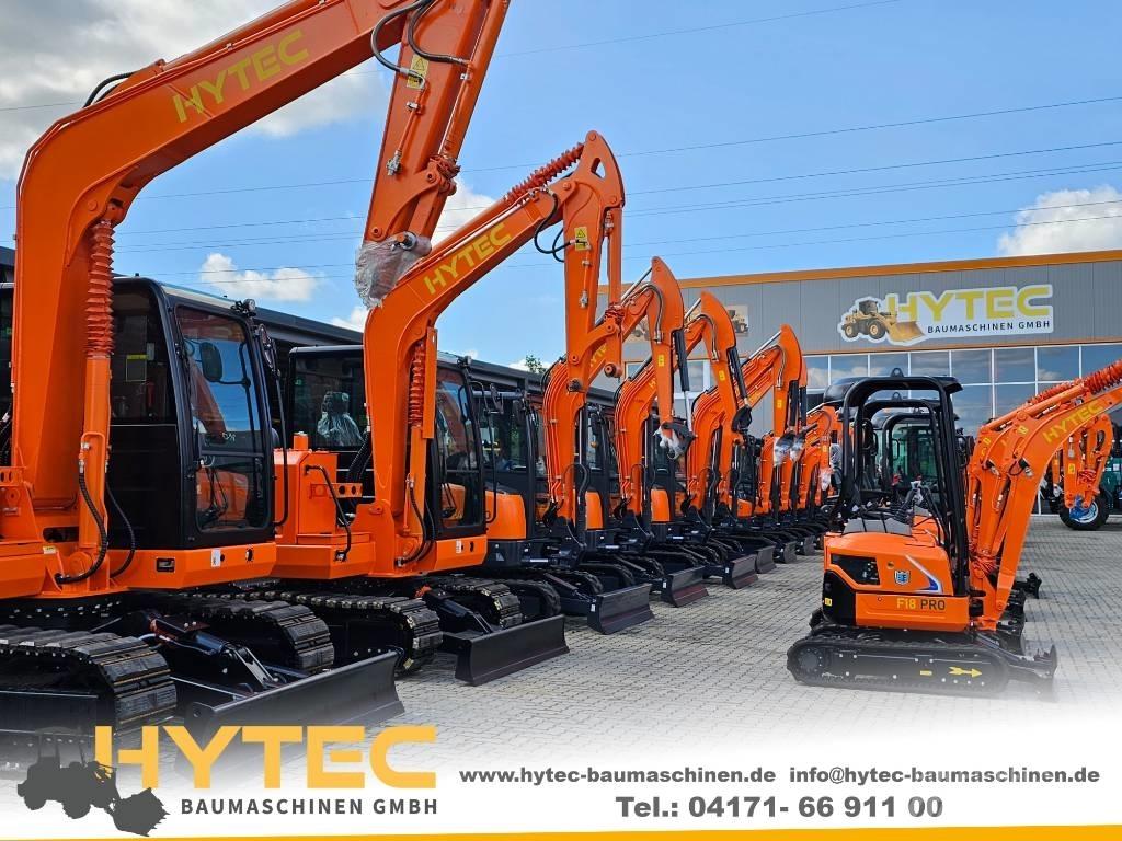 Hytec F60 Pro Mini ekskavatörler, 7 tona dek