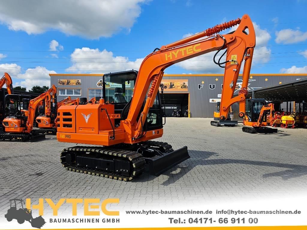 Hytec F60 Pro Mini ekskavatörler, 7 tona dek