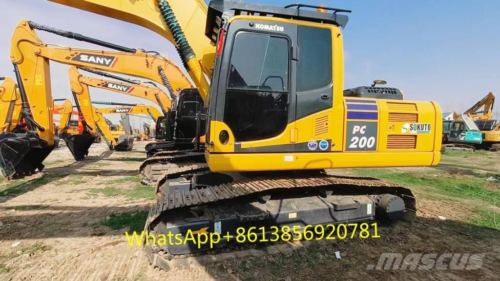 Komatsu PC 200-8 Paletli ekskavatörler