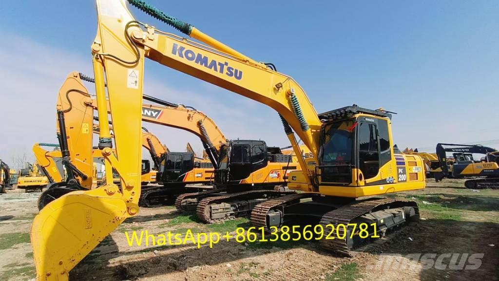 Komatsu PC 200-8 Paletli ekskavatörler