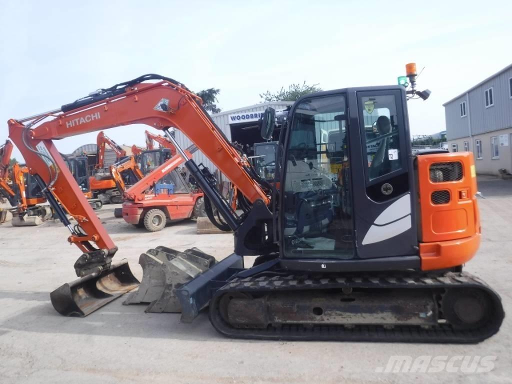 Hitachi ZX 85 US B-6 Midi ekskavatörler 7 - 12 t