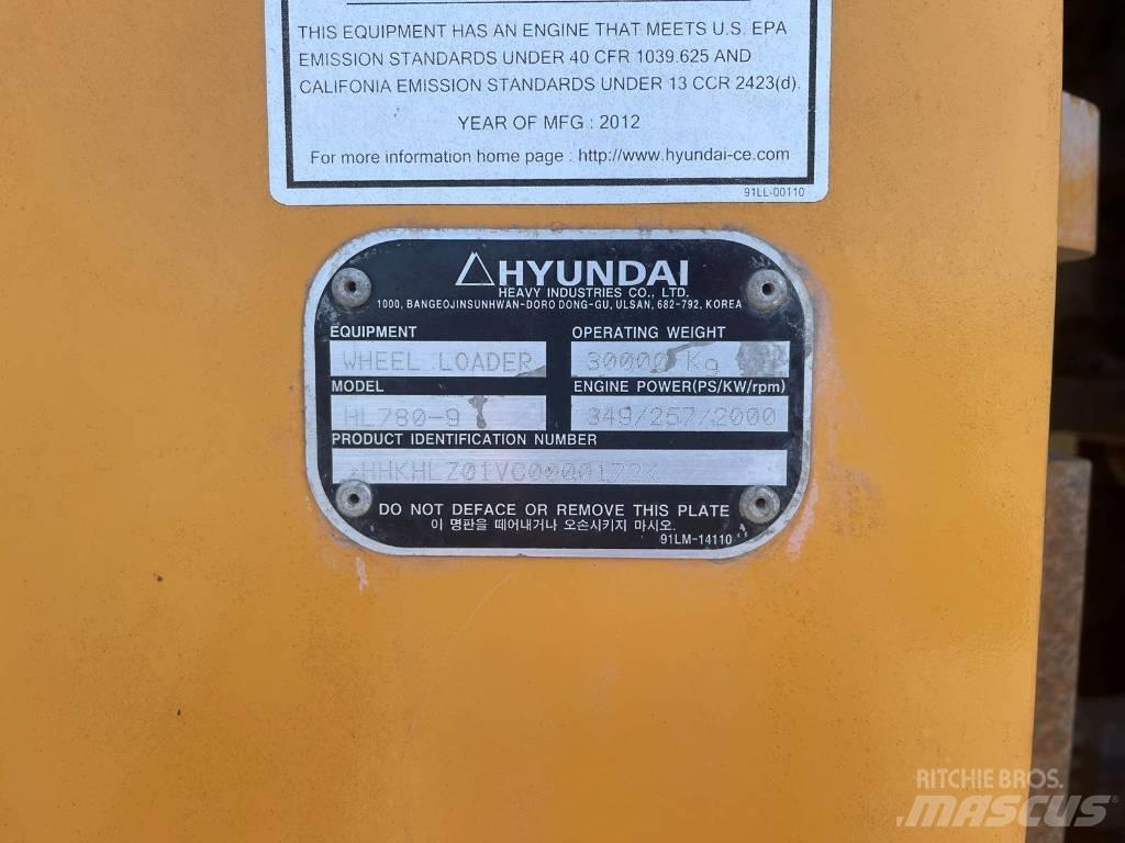 Hyundai HL 780-9 Tekerlekli yükleyiciler