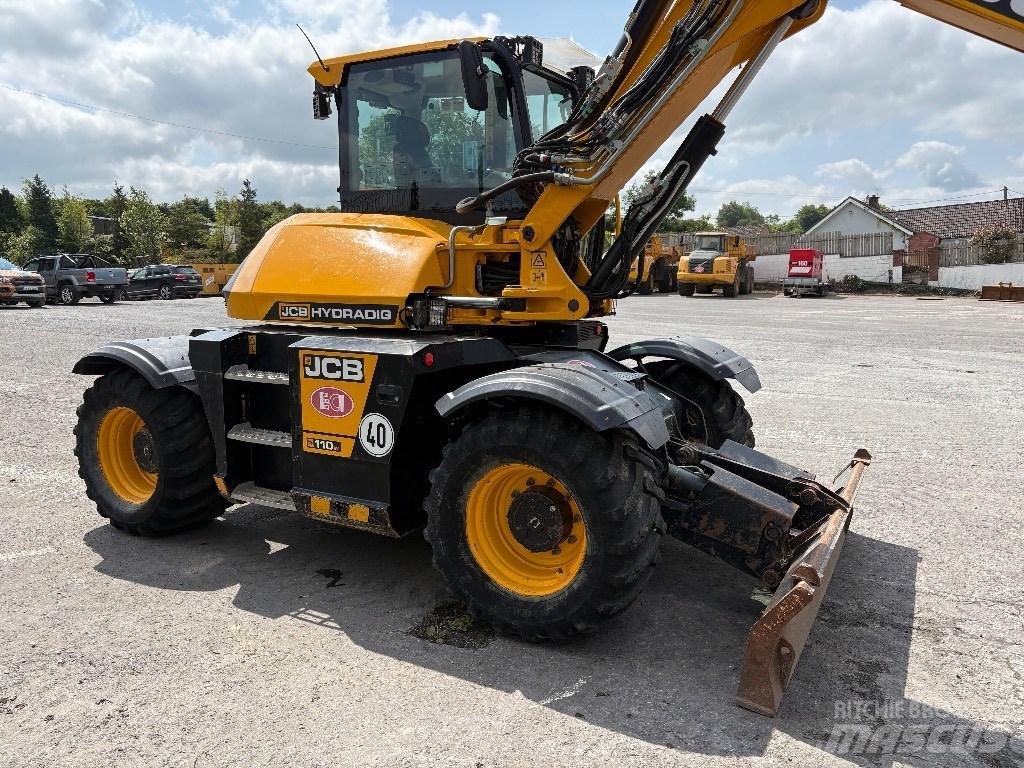 JCB Hydradig HD110T Lastik tekerli ekskavatörler