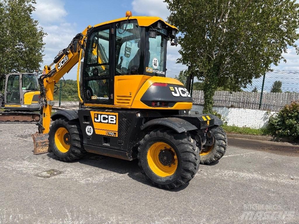 JCB Hydradig HD110T Lastik tekerli ekskavatörler