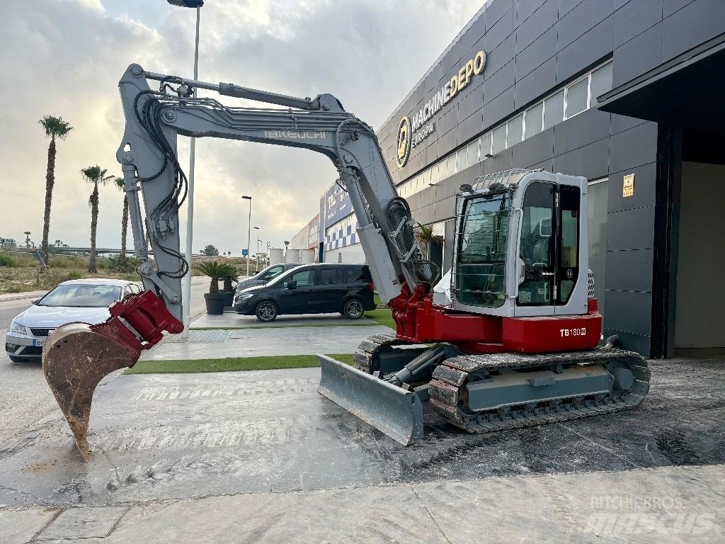 Takeuchi TB 180 FR Midi ekskavatörler 7 - 12 t