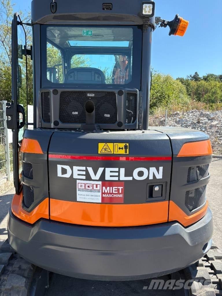 Develon DX 63-7 Mini ekskavatörler, 7 tona dek