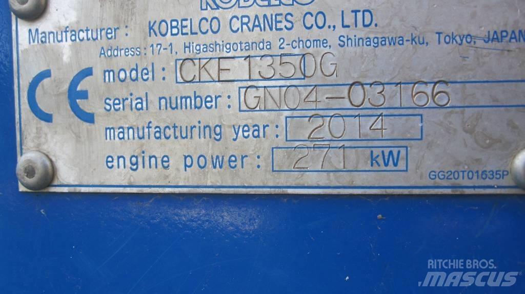 Kobelco CKE1350G Paletli vinçler