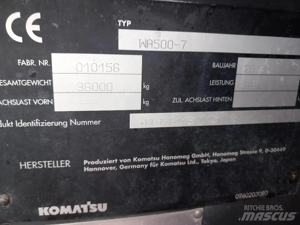 Komatsu WA500-7 Tekerlekli yükleyiciler