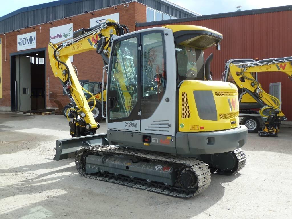 Wacker Neuson ET65 Mini ekskavatörler, 7 tona dek