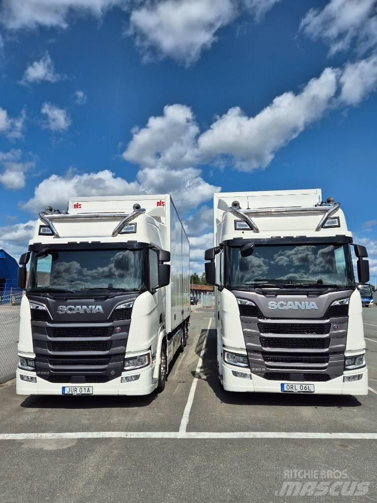 Scania 560R Kapali kasa kamyonlar